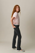 Y cropped tee - Rose