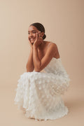 Cowl neck dress - Begonia pink