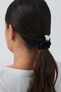 pack decorated hair ties - Noir