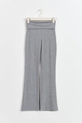 Y printed yoga leggings - Greymel/stars
