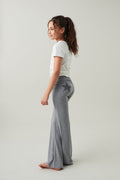 Y printed yoga leggings - Greymel/stars