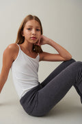 y basic singlet - Blanc