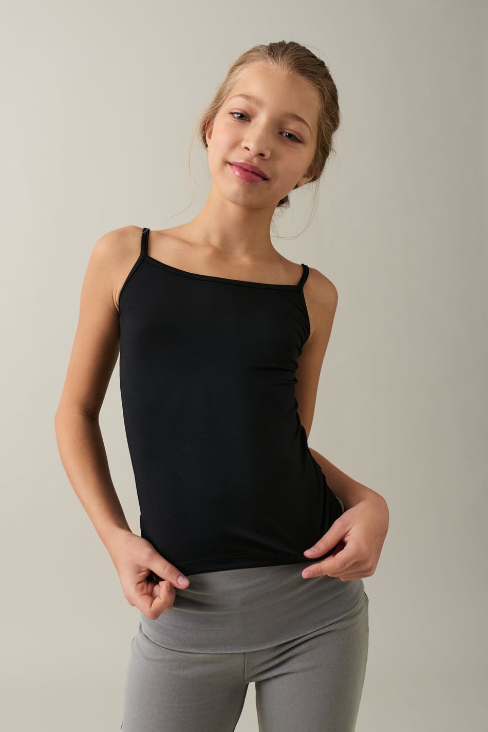 y basic singlet - Noir