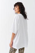 Oversized tee - Blanc