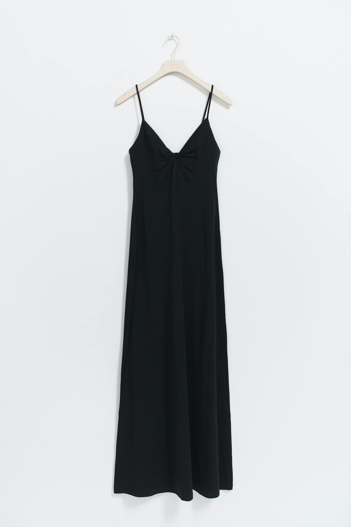 Twisted strap dress - Noir