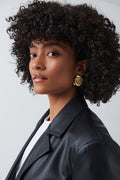 Sea shell earrings - Doré