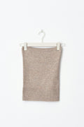 knitted tube top - Pink lady