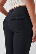 yk bootcut trousers - Noir