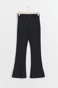 yk bootcut trousers - Noir