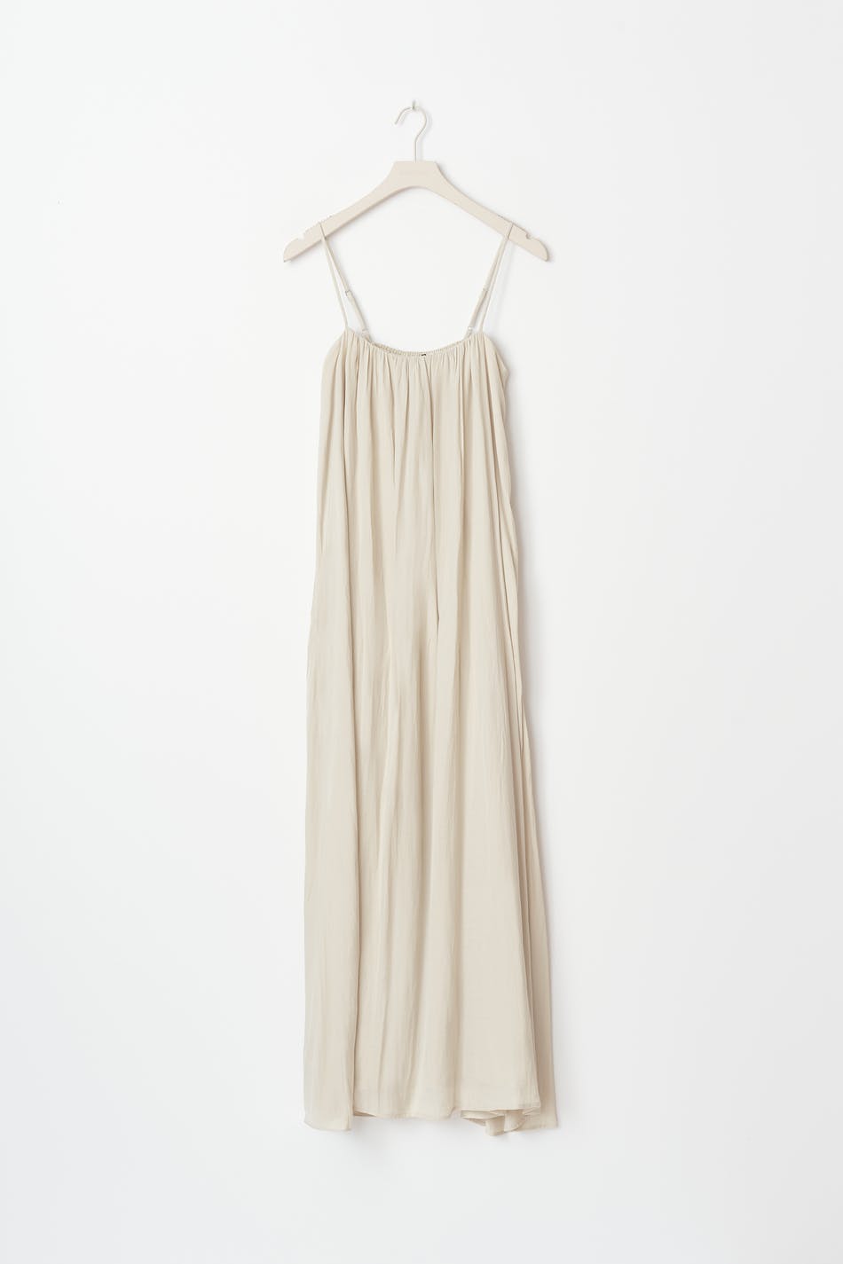 Tall flowy maxi dress - Almond milk