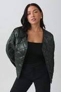 Quilted jacket - Noir