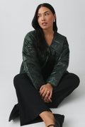 Quilted jacket - Vert
