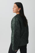 Quilted jacket - Vert
