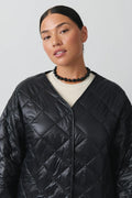 Quilted jacket - Noir