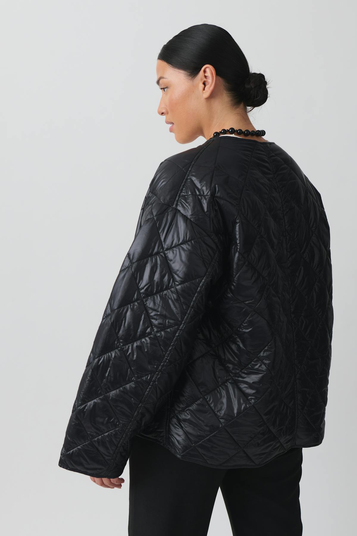 Quilted jacket - Noir