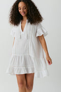 boho beach dress - Noir