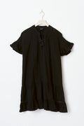boho beach dress - Noir