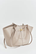 Long strap pu bag - Beige