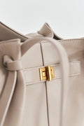 Long strap pu bag - Noir