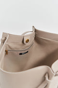 Long strap pu bag - Marron foncé
