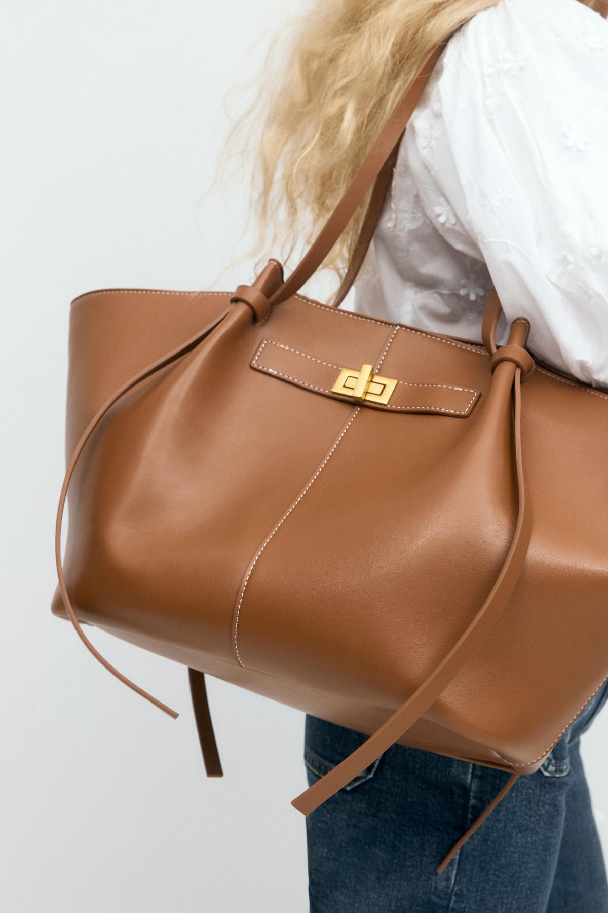Long strap pu bag