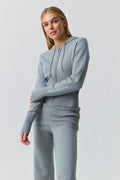 Knitted lounge jacket - Noir