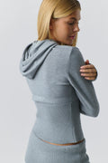 Knitted lounge jacket - Noir