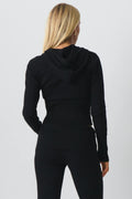 Knitted lounge jacket - Noir