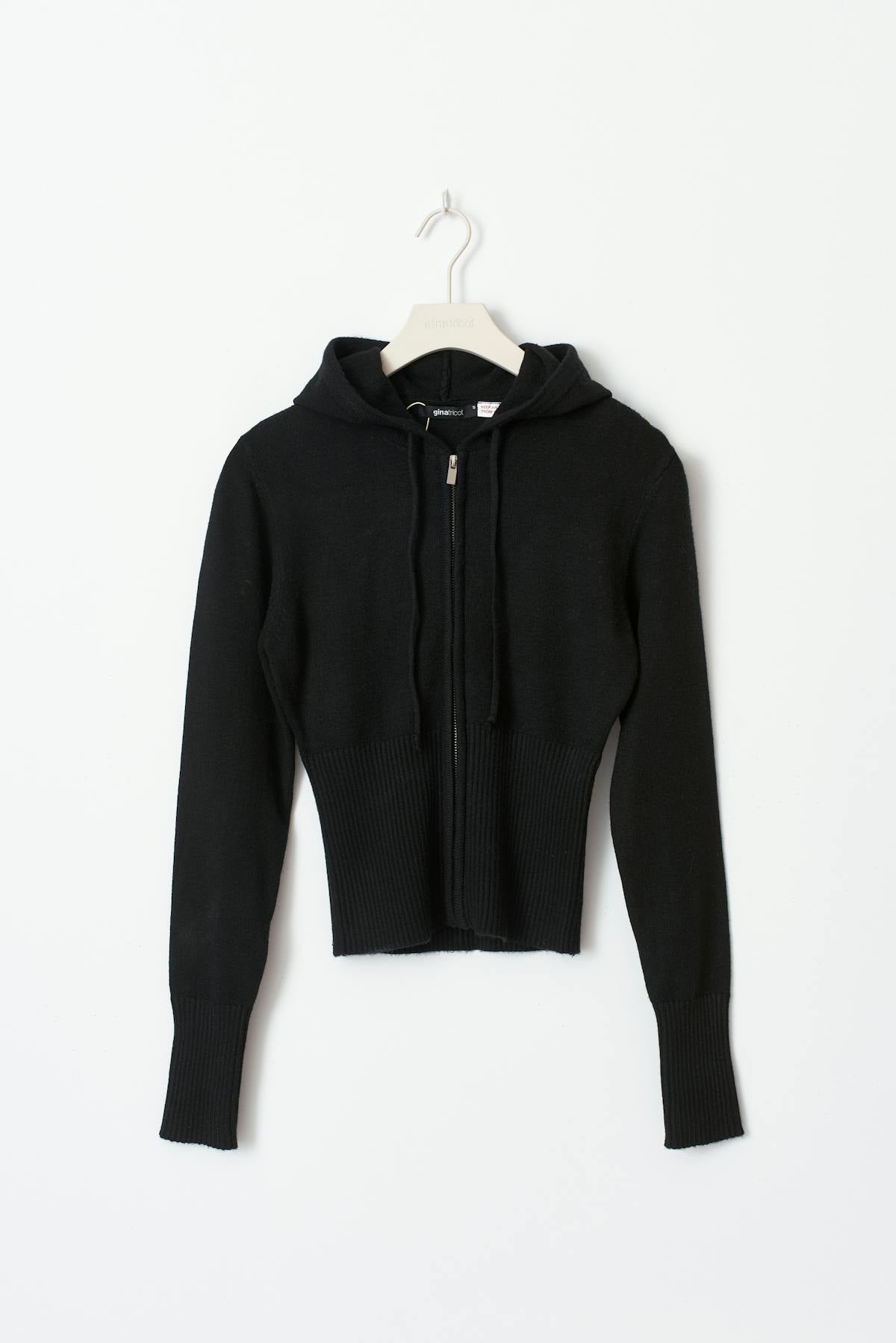Knitted lounge jacket - Noir