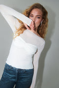 boatneck top - Noir