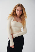 Bolero set - White swan