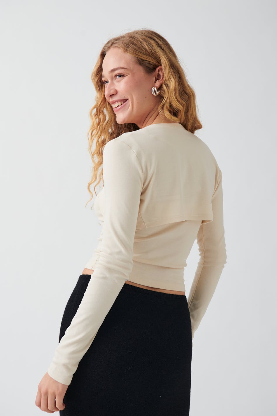 Bolero set - White swan