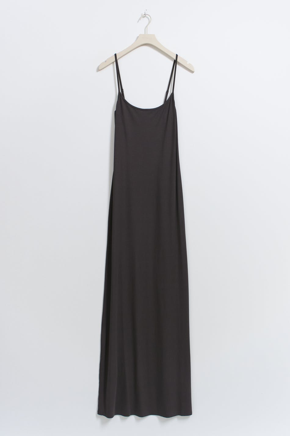 Maxi slip dress - Deep taupe