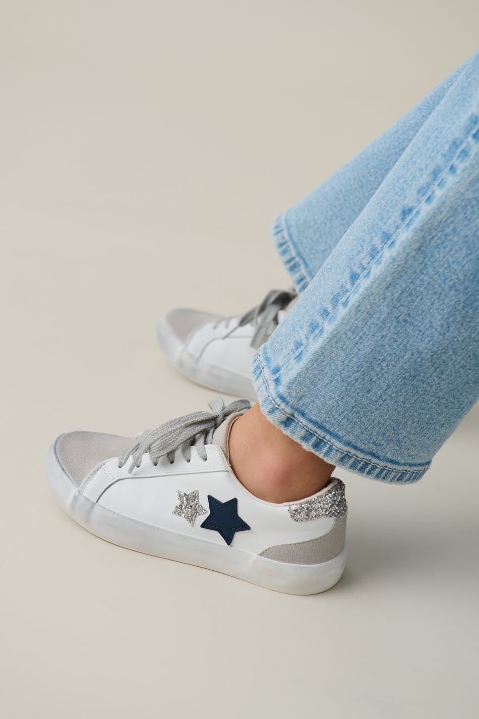 Sneakers - Offwhite/stars