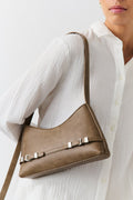 Belt shoulder bag - Marron