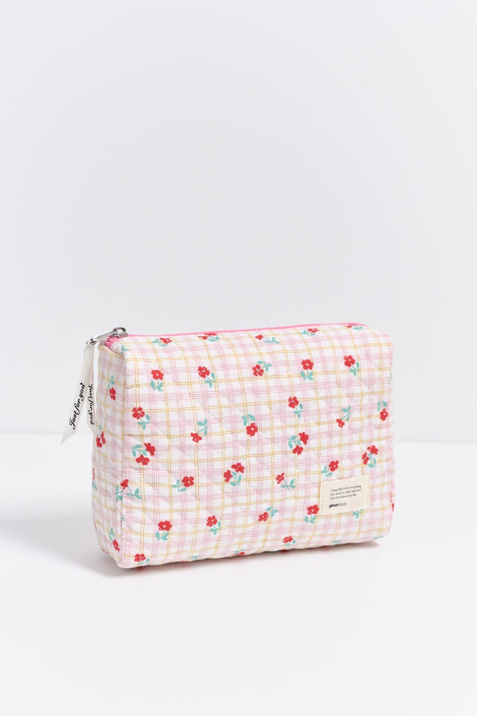 Toiletry bag - Pink/flower