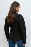 Sculpted blazer - Noir