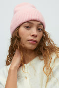 Rib beanie - Rose