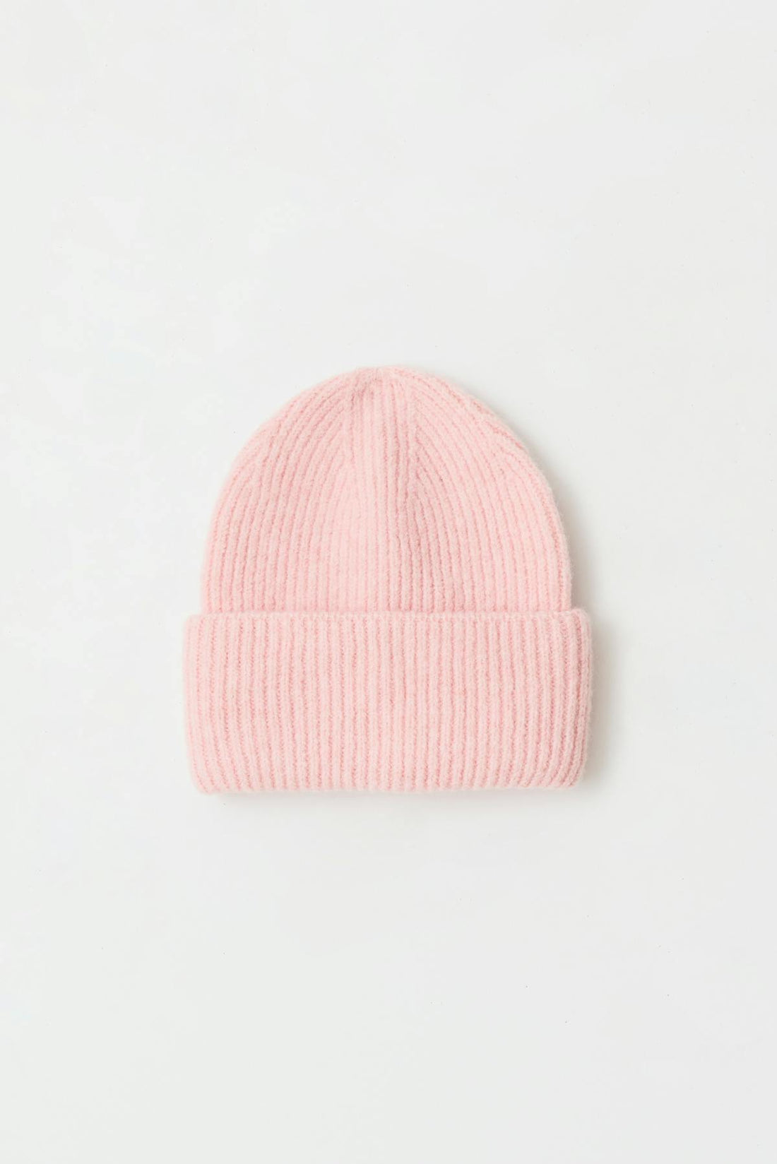 Rib beanie - Rose