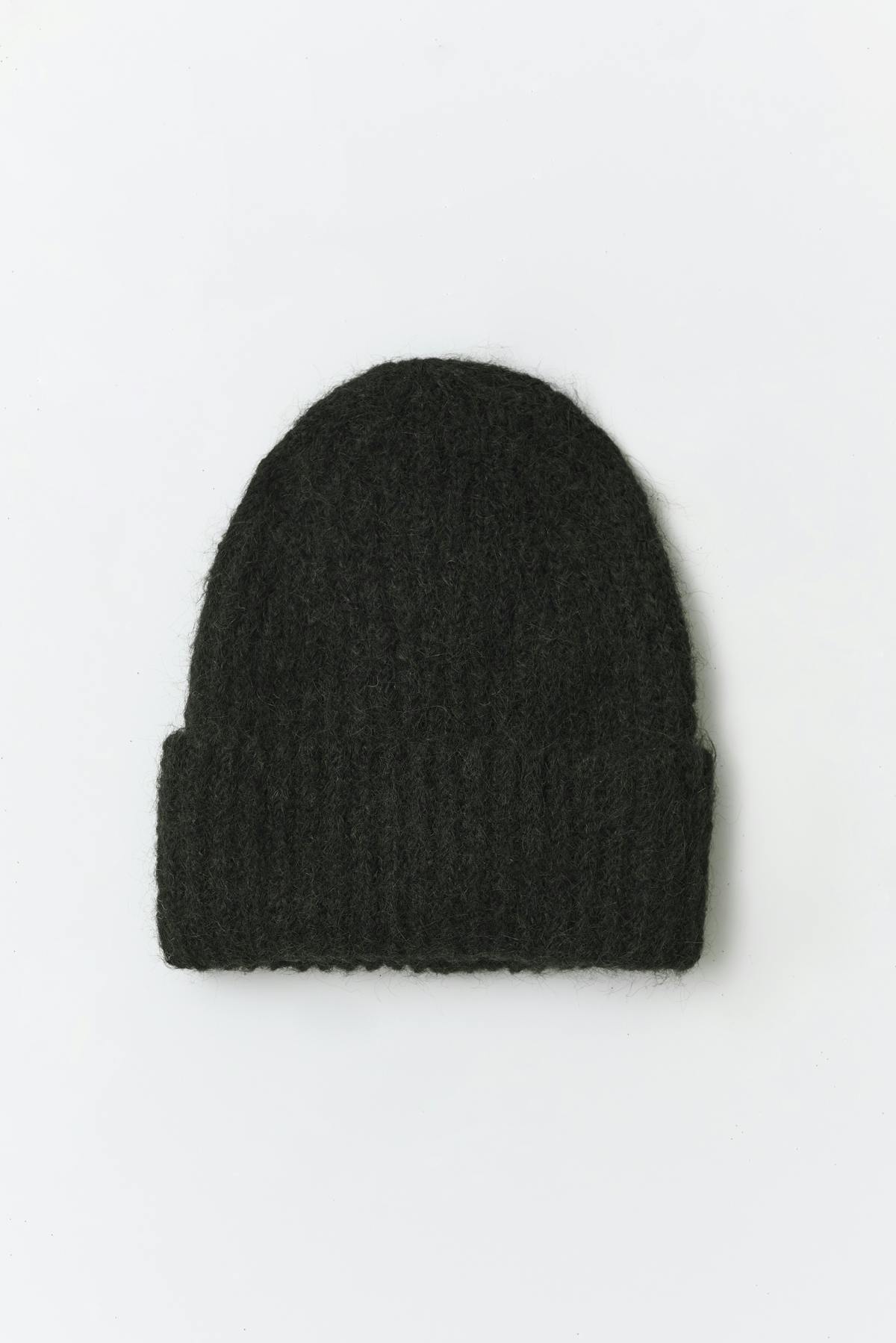 brushed beanie - Blanc