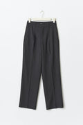 Tailored wide trousers - Noir