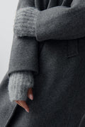 brushed wrist warmers