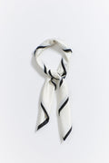 Big satin scarf
