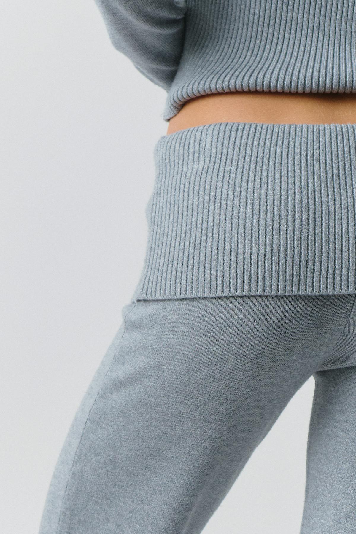 Knitted lounge trousers - Noir