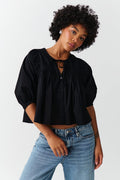 Boho blouse - Noir