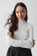 Open back top - Blanc cassé