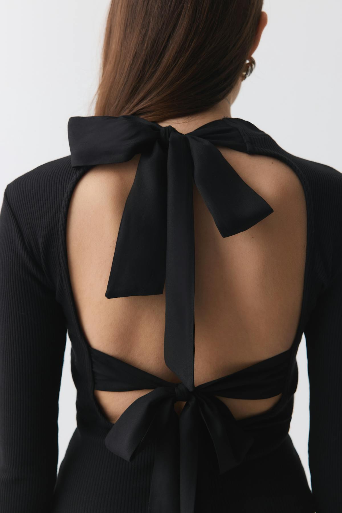 Open back top - Blanc cassé
