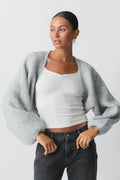 bolero - Lt grey melange