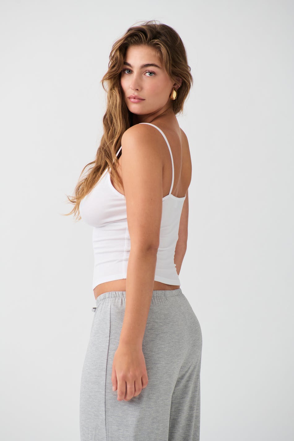 Soft homewear singlet - Blanc