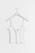 Soft homewear singlet - Blanc